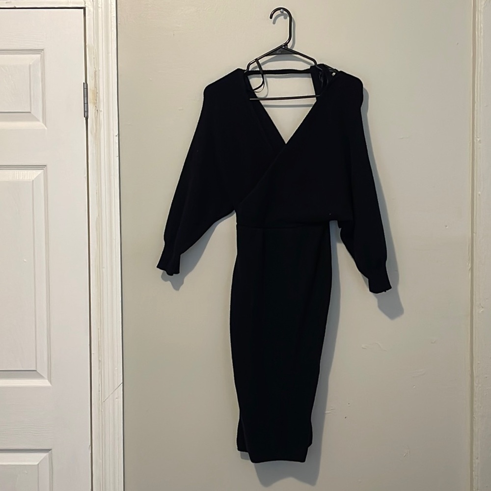 Black Sweater Dress